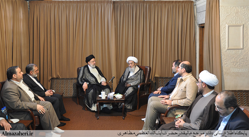 گزارش تصویری دیدار‌با حجت الاسلام و المسلمین رئیسی، رئیس محترم جمهور