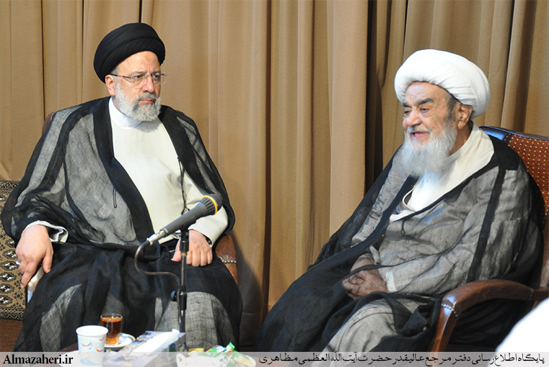 گزارش تصویری دیدار‌با حجت الاسلام و المسلمین رئیسی، رئیس محترم جمهور