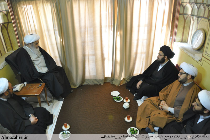 دیدار حجت الاسلام والمسلمین سیّد علی خمینی - 21/12/1393